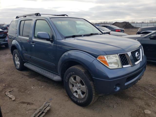 5N1AR18W36C634513 - 2006 NISSAN PATHFINDER LE BLUE photo 4