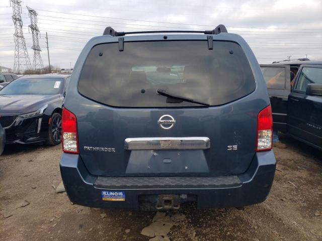5N1AR18W36C634513 - 2006 NISSAN PATHFINDER LE BLUE photo 6