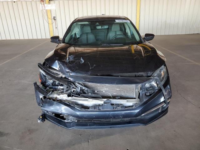 19XFC1F70KE212046 - 2019 HONDA CIVIC EXL ლურჯი ფოტო 5