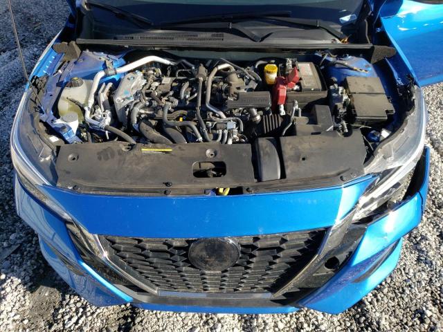 3N1AB8DV6NY262284 - 2022 NISSAN SENTRA SR BLUE photo 11