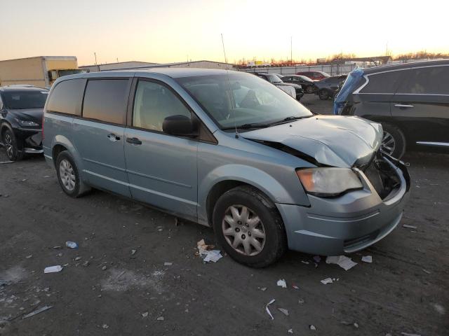2A8HR44H18R744250 - 2008 CHRYSLER TOWN & COU LX TURQUOISE photo 4