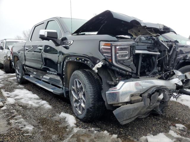 3GTUUDED4NG585323 - 2022 GMC SIERRA K1500 SLT BLACK photo 4