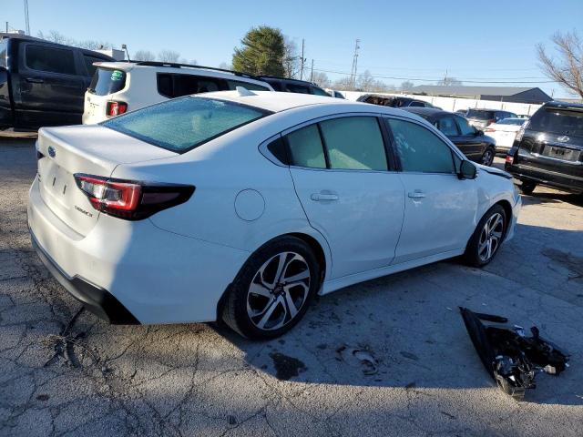 4S3BWAN68L3034765 - 2020 SUBARU LEGACY LIMITED WHITE photo 3