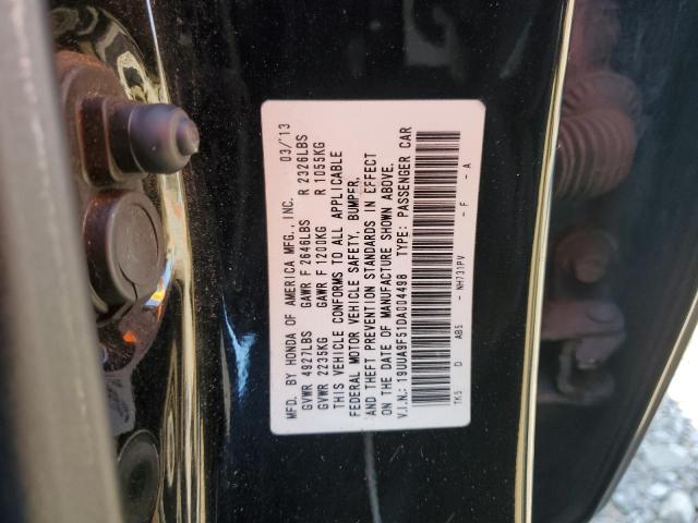 19UUA9F51DA004498 - 2013 ACURA TL TECH BLACK photo 12