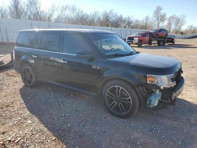 2FMGK5C82FBA08370 - 2015 FORD FLEX SEL BLACK photo 4