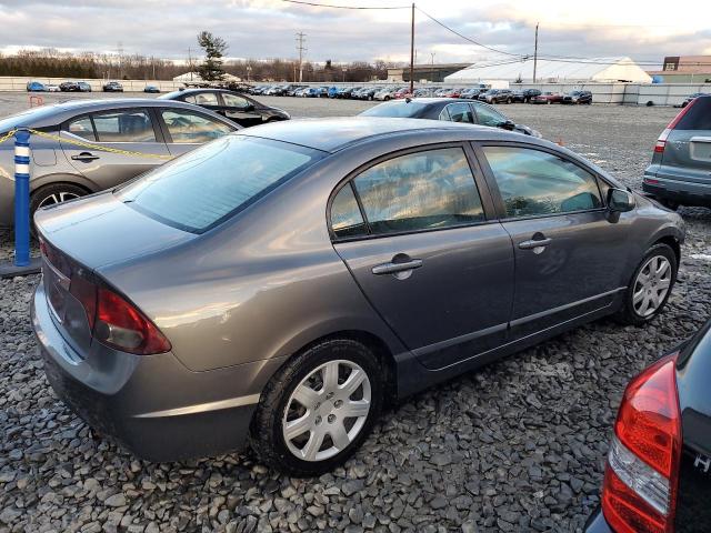 2HGFA1F57AH307230 - 2010 HONDA CIVIC LX GRAY photo 3