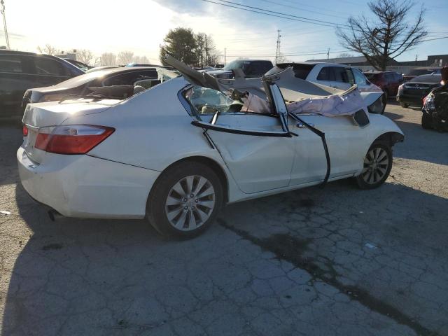 1HGCR2F70EA181431 - 2014 HONDA ACCORD EX WHITE photo 3