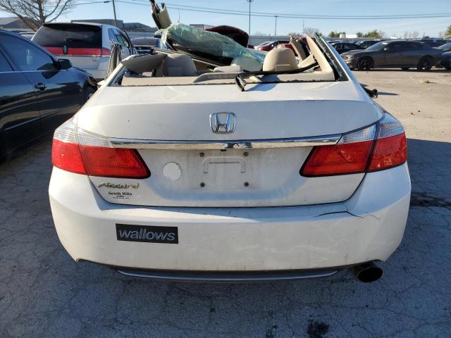 1HGCR2F70EA181431 - 2014 HONDA ACCORD EX WHITE photo 6