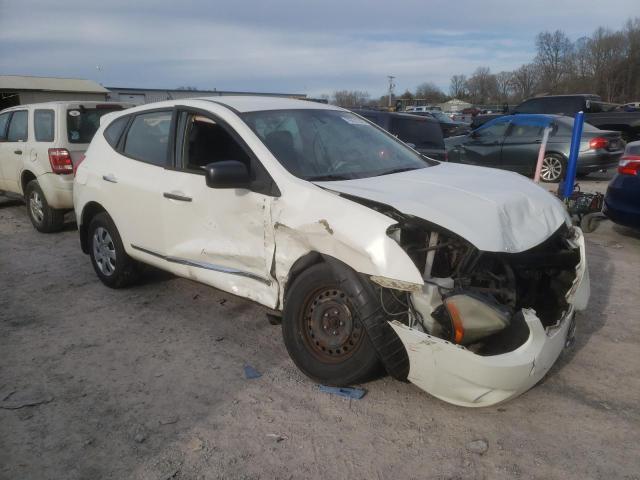 JN8AS5MV5BW311719 - 2011 NISSAN ROGUE S WHITE photo 4