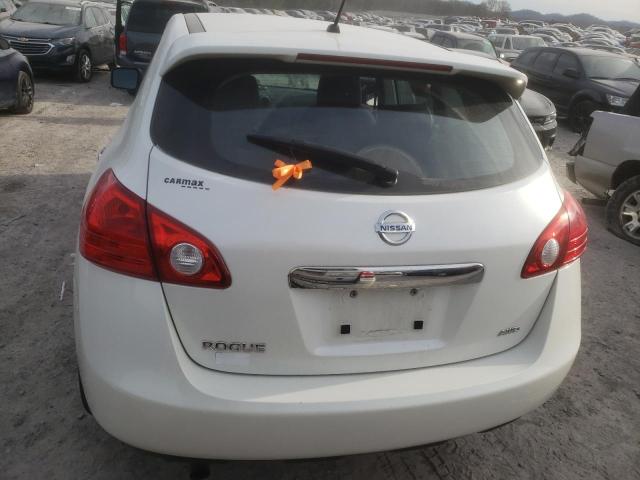 JN8AS5MV5BW311719 - 2011 NISSAN ROGUE S WHITE photo 6