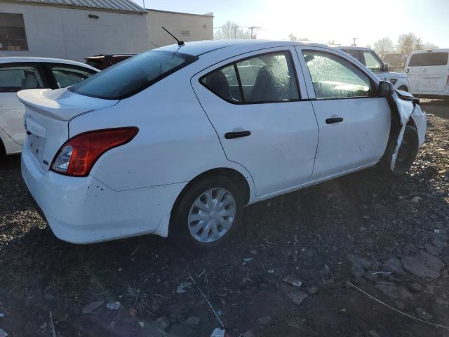 3N1CN7AP2FL871063 - 2015 NISSAN VERSA S WHITE photo 3