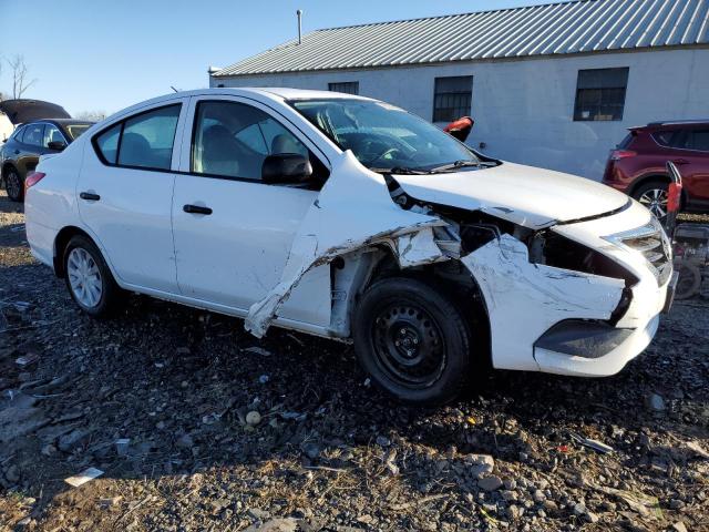 3N1CN7AP2FL871063 - 2015 NISSAN VERSA S WHITE photo 4