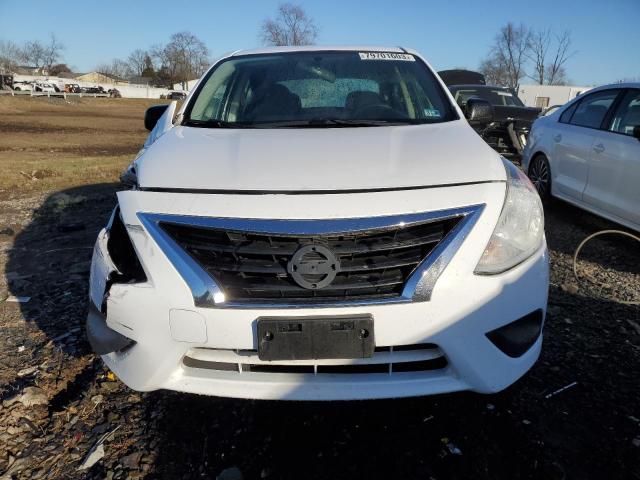 3N1CN7AP2FL871063 - 2015 NISSAN VERSA S WHITE photo 5