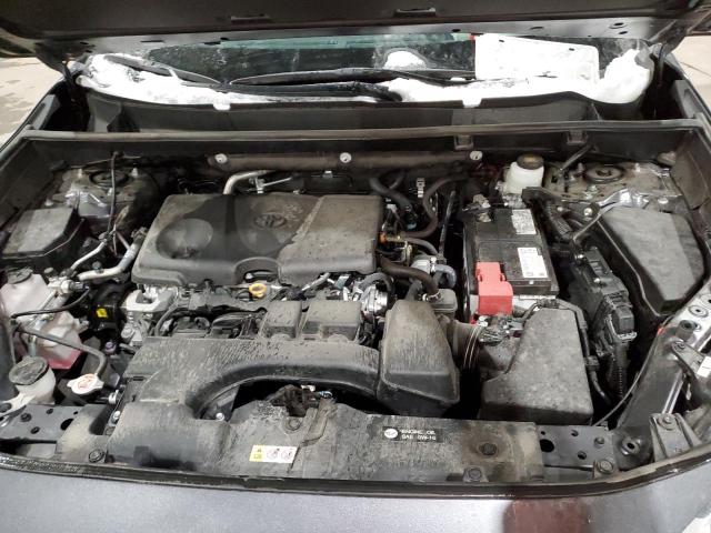 2T3R1RFV2PC347865 - 2023 TOYOTA RAV4 XLE GRAY photo 11