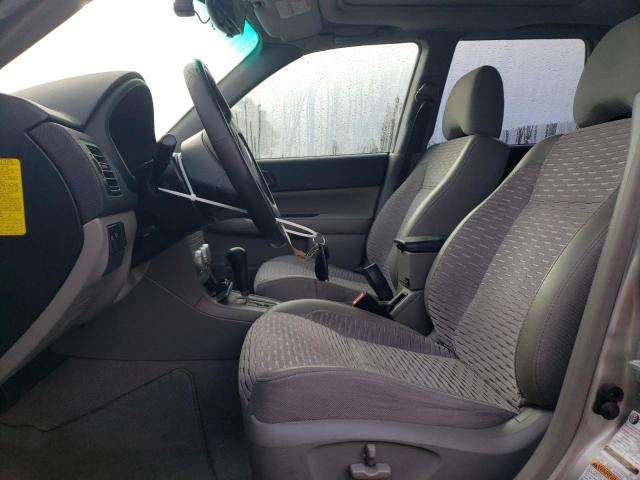 JF1SG656X5H729643 - 2005 SUBARU FORESTER 2.5XS Серебристый фото 7