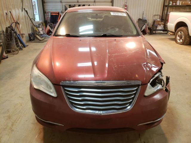 1C3CCBBB3CN192590 - 2012 CHRYSLER 200 TOURING RED photo 5