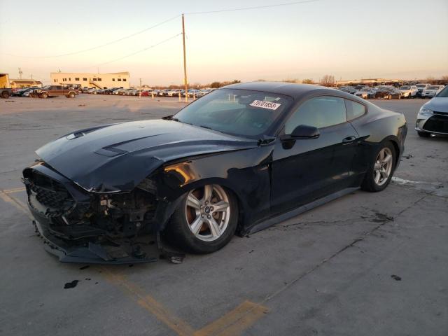 1FA6P8THXJ5122767 - 2018 FORD MUSTANG BLACK photo 1