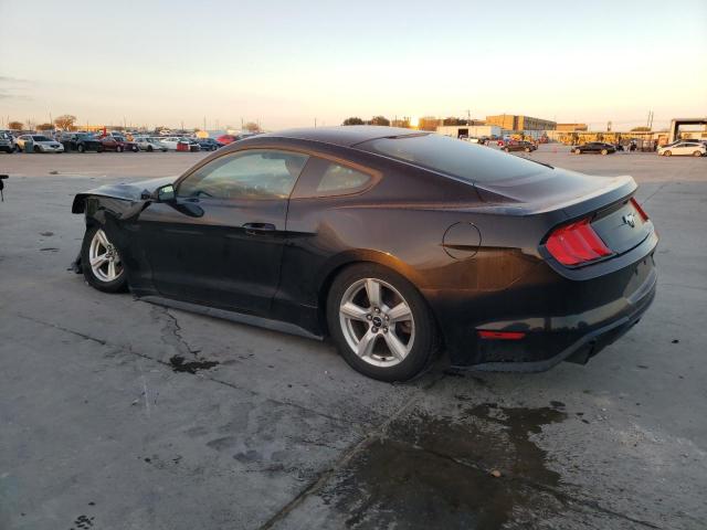 1FA6P8THXJ5122767 - 2018 FORD MUSTANG BLACK photo 2