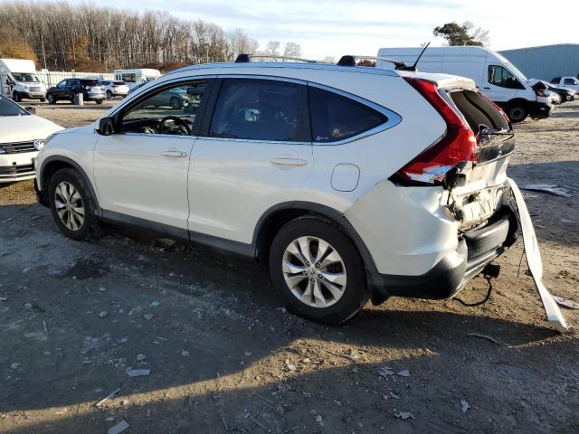 5J6RM3H74CL046426 - 2012 HONDA CR-V EXL WHITE photo 2