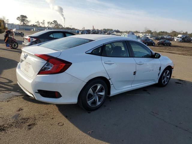 2HGFC2F60LH602049 - 2020 HONDA CIVIC LX WHITE photo 3