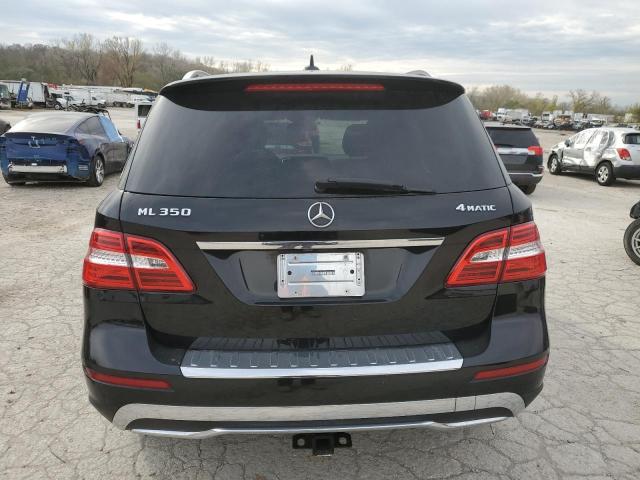 4JGDA5HB6EA363224 - 2014 MERCEDES-BENZ ML 350 4MATIC BLACK photo 6