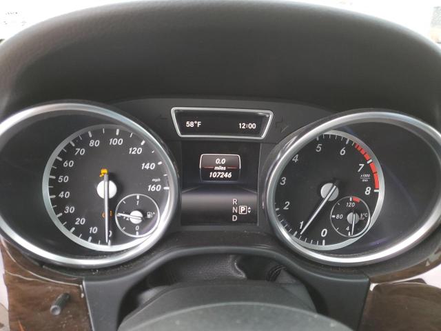 4JGDA5HB6EA363224 - 2014 MERCEDES-BENZ ML 350 4MATIC BLACK photo 9