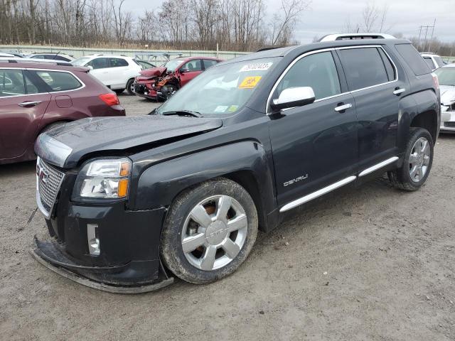 2GKFLZE36F6103842 - 2015 GMC TERRAIN DENALI BLACK photo 1