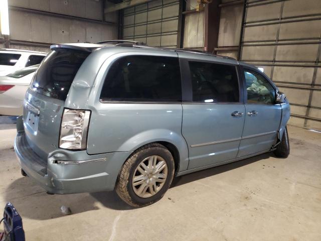 2A8HR64X58R826310 - 2008 CHRYSLER TOWN&COUNT LIMITED BLUE photo 3