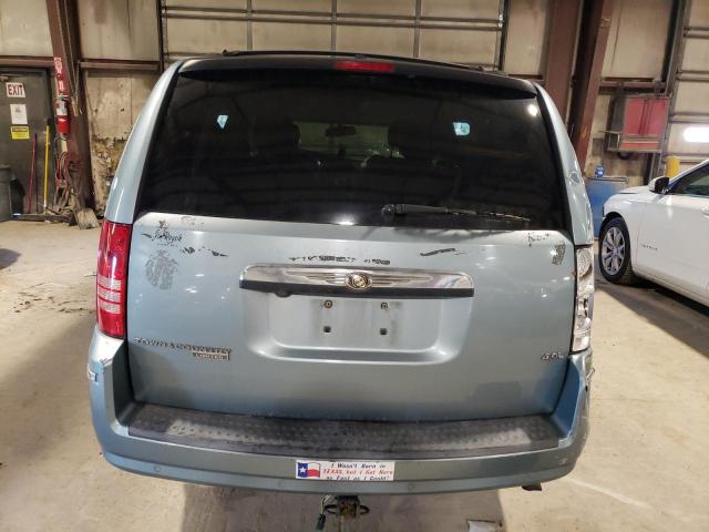 2A8HR64X58R826310 - 2008 CHRYSLER TOWN&COUNT LIMITED BLUE photo 6
