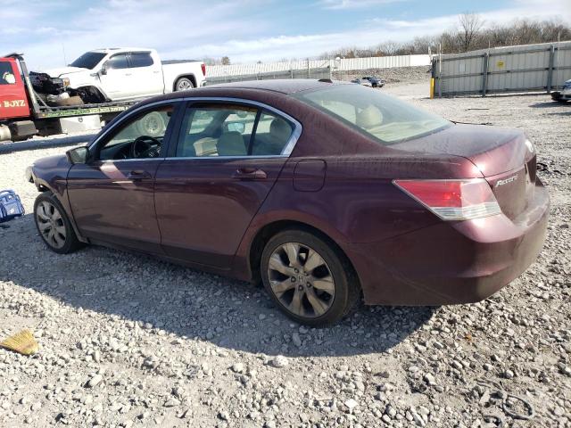 1HGCP2F85AA075999 - 2010 HONDA ACCORD EXL BURGUNDY photo 2