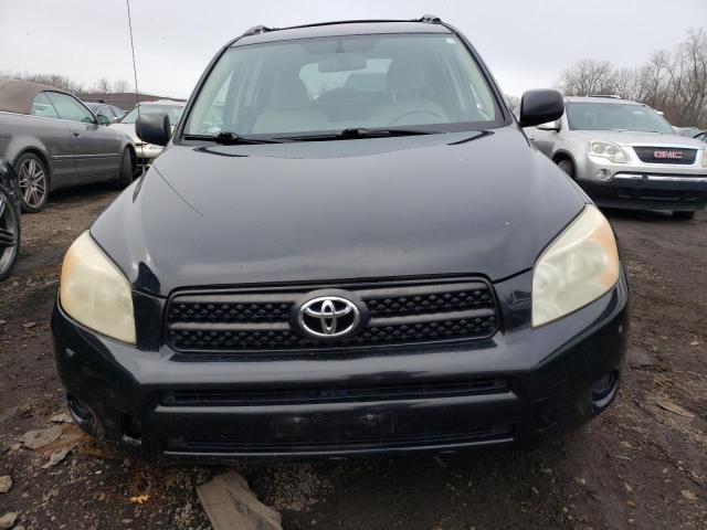 JTMBD33V785187323 - 2008 TOYOTA RAV4 BLACK photo 5