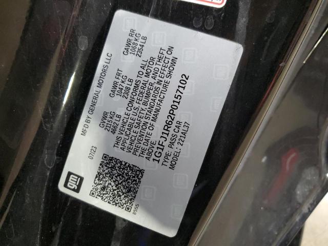 1G1FJ1R62P0157102 - 2023 CHEVROLET CAMARO ZL1 黑色 照片 15