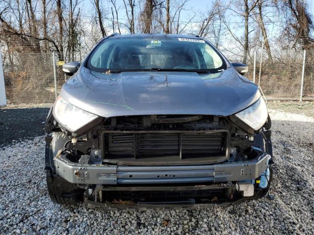 MAJ3P1TE0JC220055 - 2018 FORD ECOSPORT SE GRAY photo 5