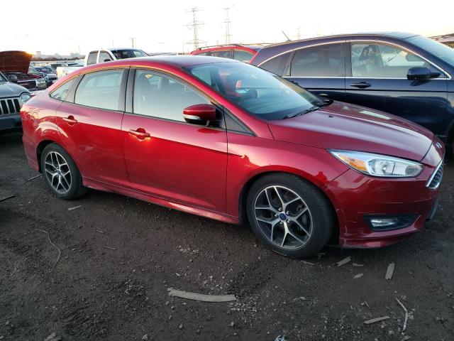 1FADP3F22FL339668 - 2015 FORD FOCUS SE RED photo 4