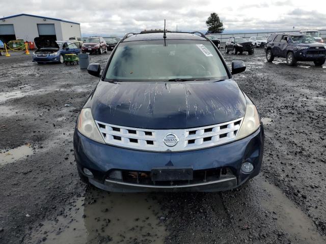 JN8AZ08W13W211667 - 2003 NISSAN MURANO SL BLUE photo 5