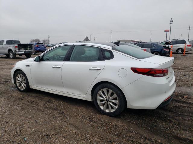 5XXGT4L39JG238187 - 2018 KIA OPTIMA LX WHITE photo 2