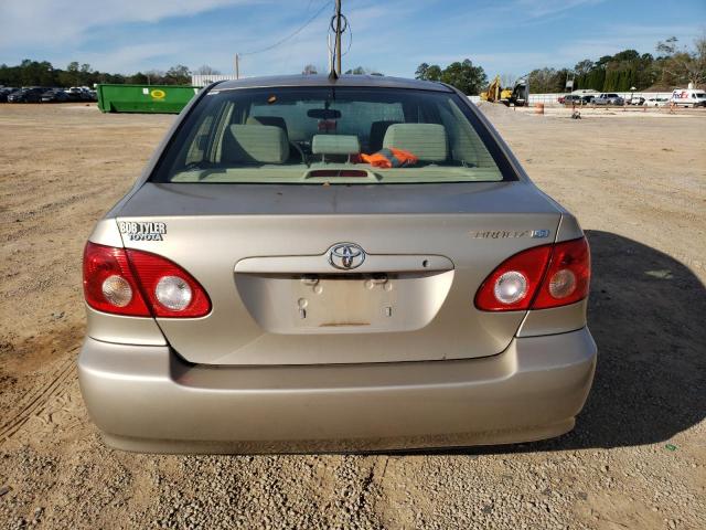 1NXBR32E25Z455730 - 2005 TOYOTA COROLLA CE GOLD photo 6