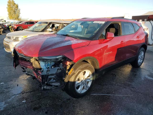 3GNKBJRS6MS560771 - 2021 CHEVROLET BLAZER 3LT RED photo 1