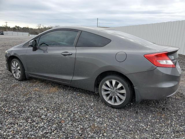 2HGFG3B59DH532656 - 2013 HONDA CIVIC LX GRAY photo 2