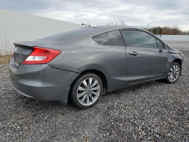 2HGFG3B59DH532656 - 2013 HONDA CIVIC LX GRAY photo 3