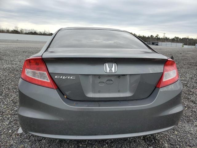 2HGFG3B59DH532656 - 2013 HONDA CIVIC LX GRAY photo 6