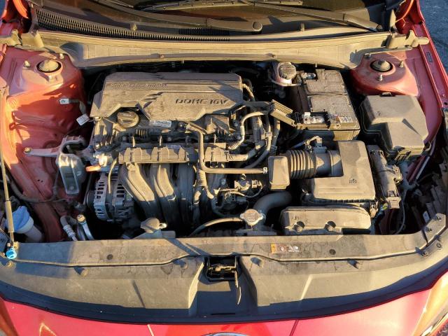 5NPLL4AG4MH011194 - 2021 HYUNDAI ELANTRA SE RED photo 11