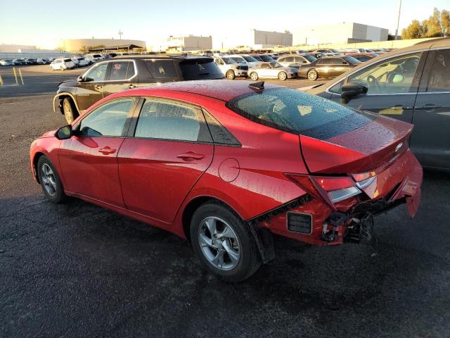 5NPLL4AG4MH011194 - 2021 HYUNDAI ELANTRA SE RED photo 2