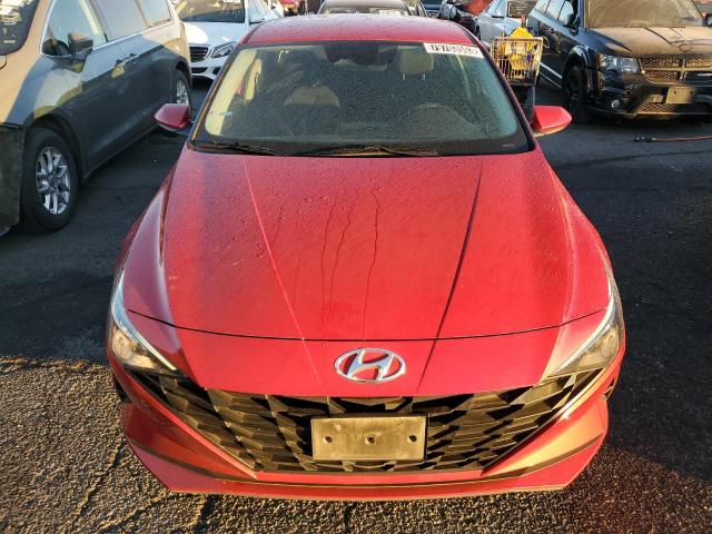 5NPLL4AG4MH011194 - 2021 HYUNDAI ELANTRA SE RED photo 5