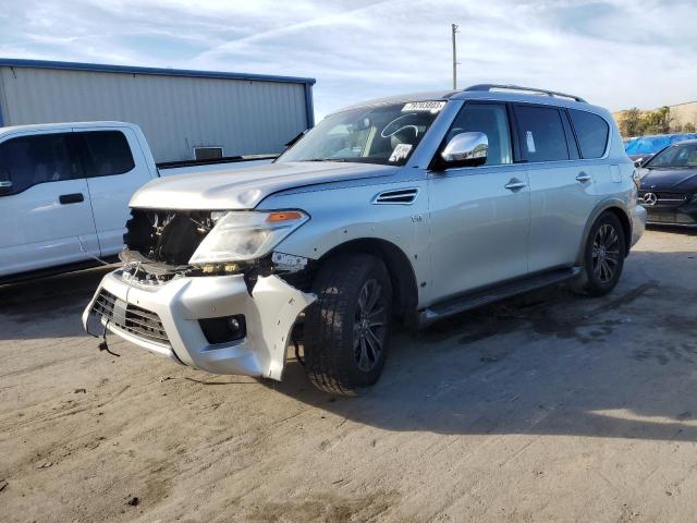 JN8AY2NF1H9303550 - 2017 NISSAN ARMADA PLATINUM SILVER photo 1