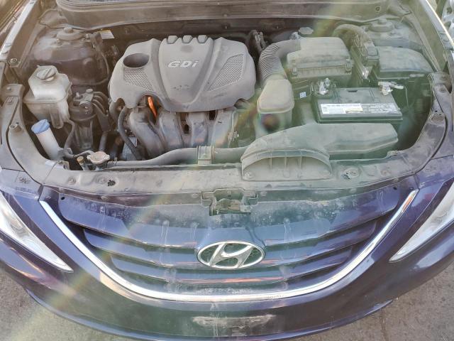 5NPEB4ACXCH373814 - 2012 HYUNDAI SONATA GLS BLUE photo 11