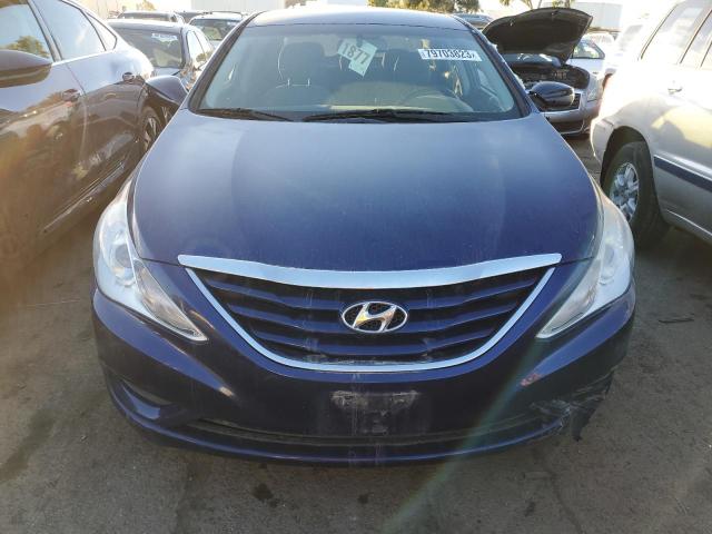 5NPEB4ACXCH373814 - 2012 HYUNDAI SONATA GLS BLUE photo 5