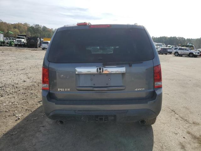 5FNYF4H68CB001663 - 2012 HONDA PILOT EXL GRAY photo 6