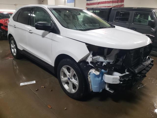 2FMPK4G93GBC35114 - 2016 FORD EDGE SE WHITE photo 4