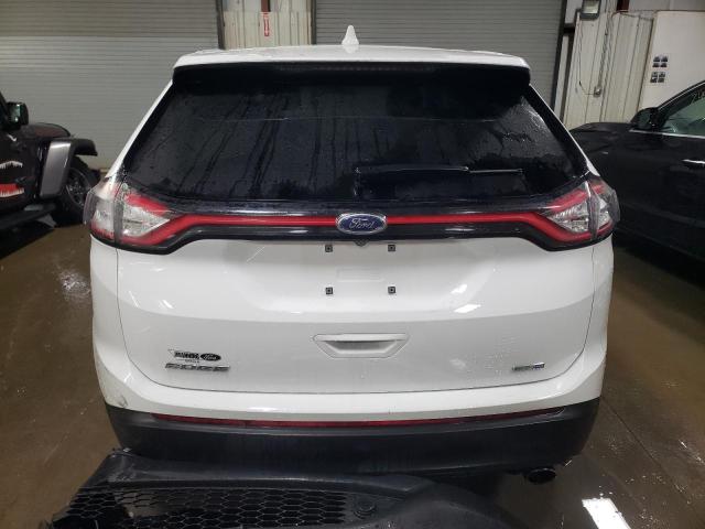 2FMPK4G93GBC35114 - 2016 FORD EDGE SE WHITE photo 6